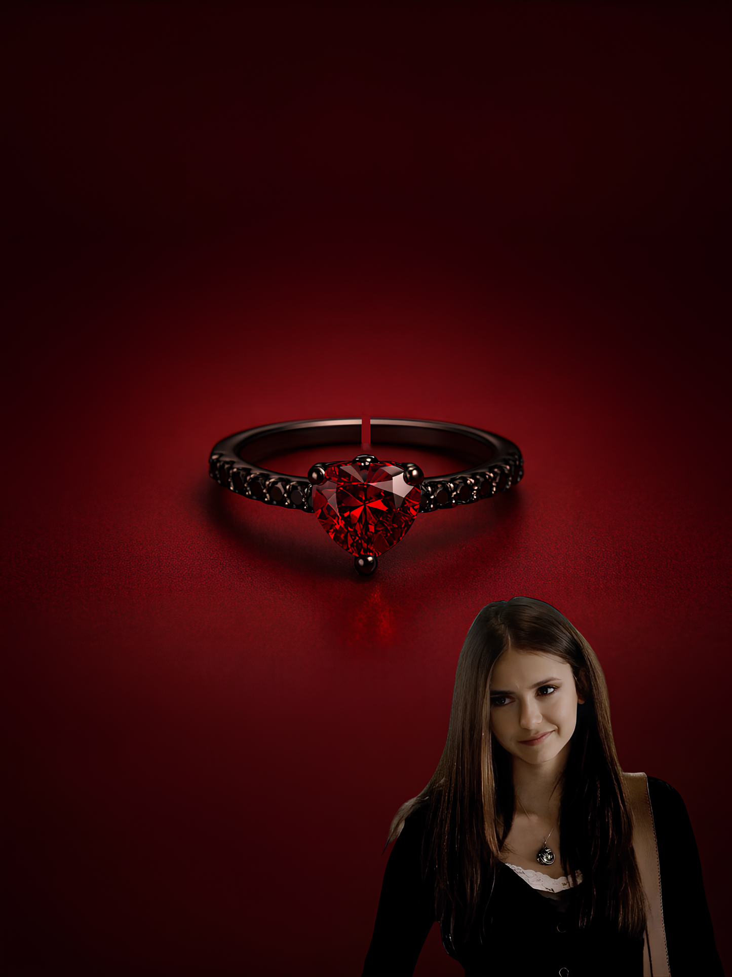 Damon and Elena Couple Rings