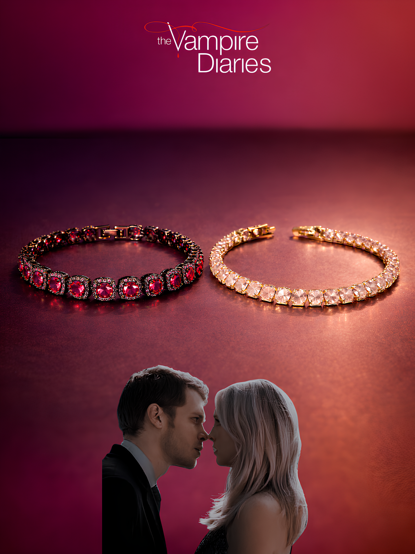 Klaus and Caroline Couple Bracelets