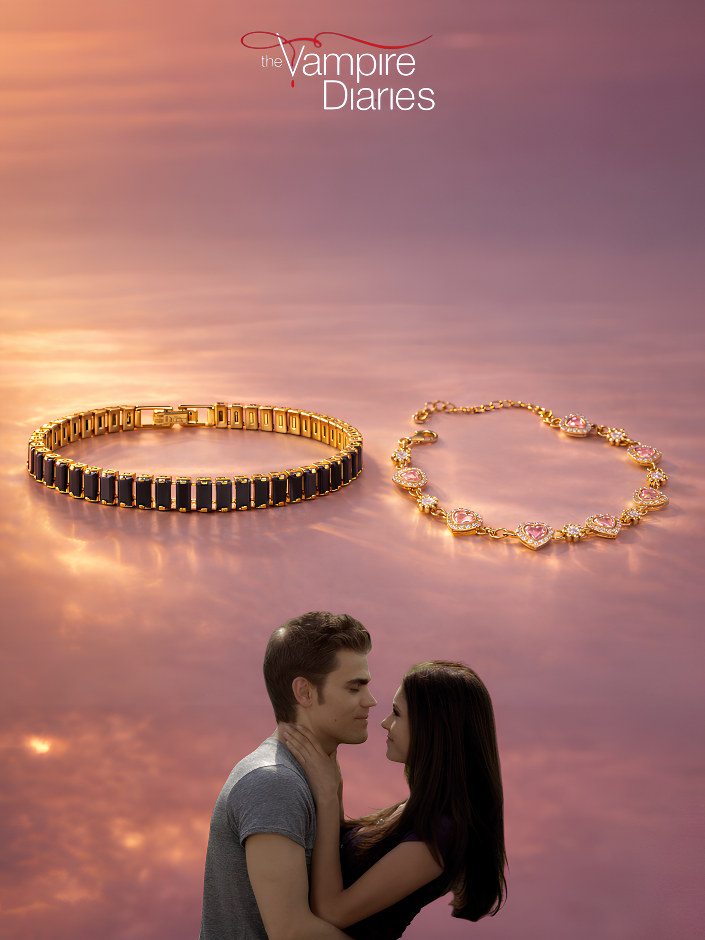 Stefan and Elena Couple Bracelets