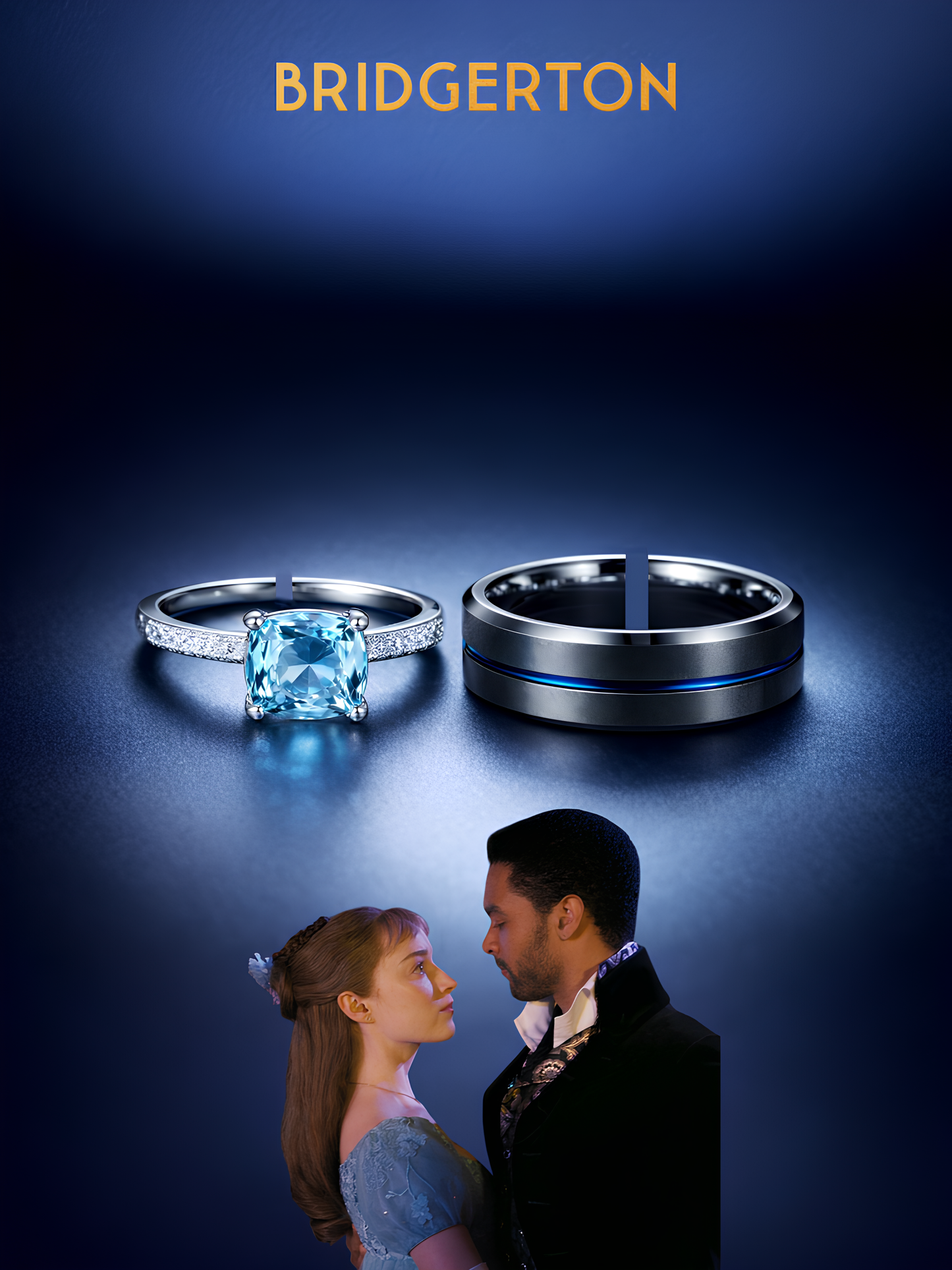 Simon and Daphne Couple Rings